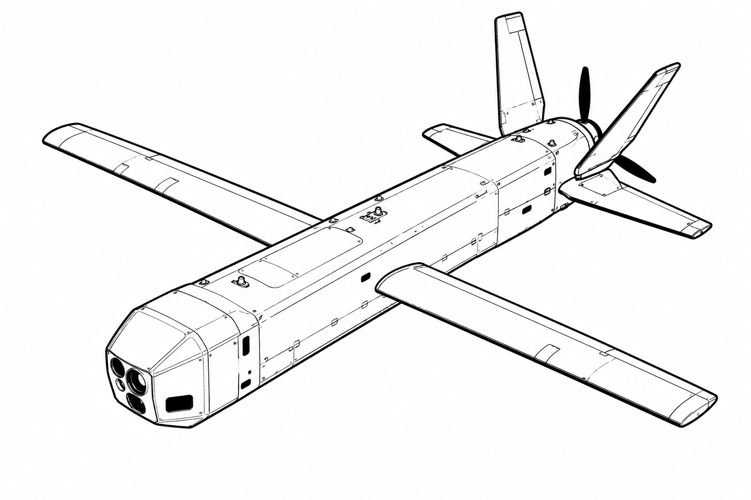 X-Bat military drone profile image