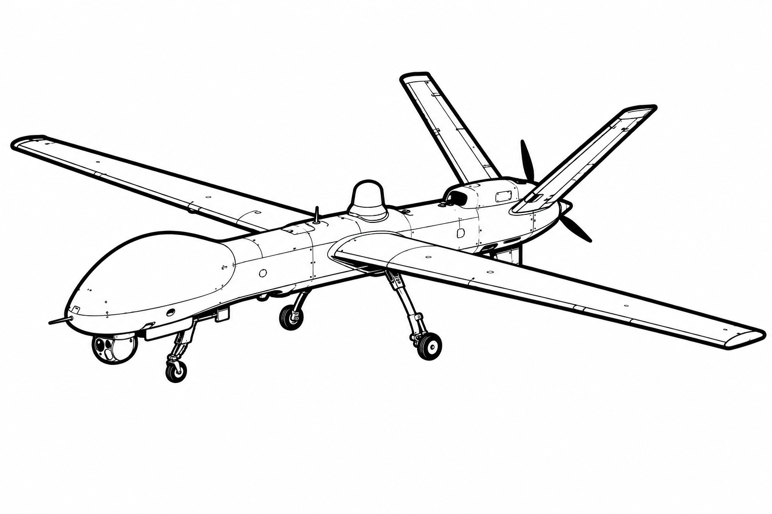 TAI Anka-S military drone profile image