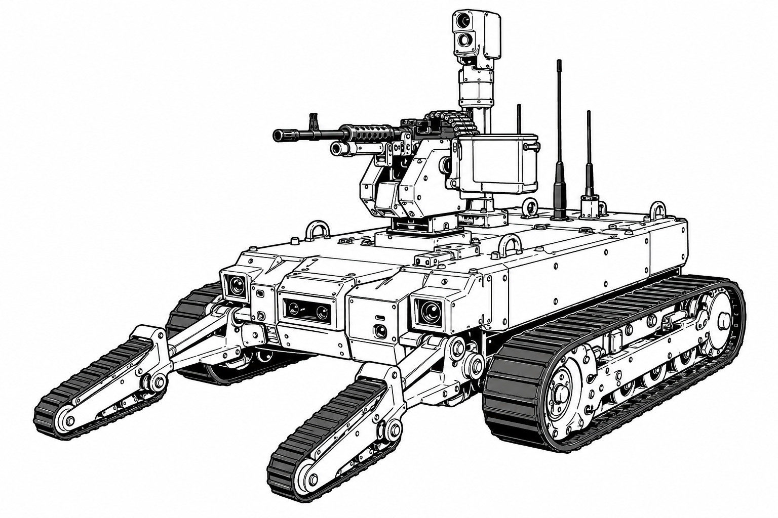 TALON SWORDS military drone profile image
